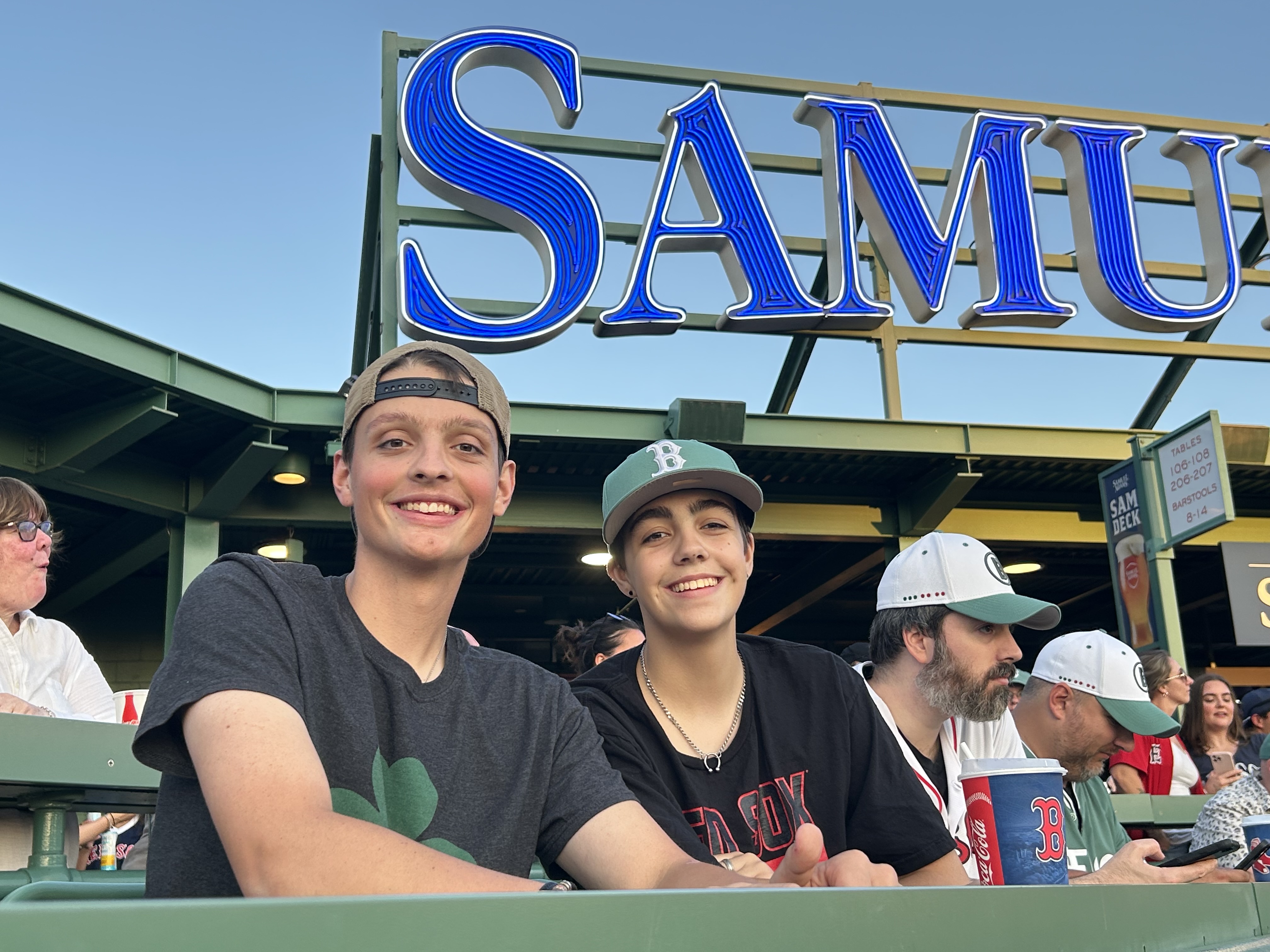 A beautiful trip to Boston and to see Johnny’s favorite baseball team: The Red Sox
